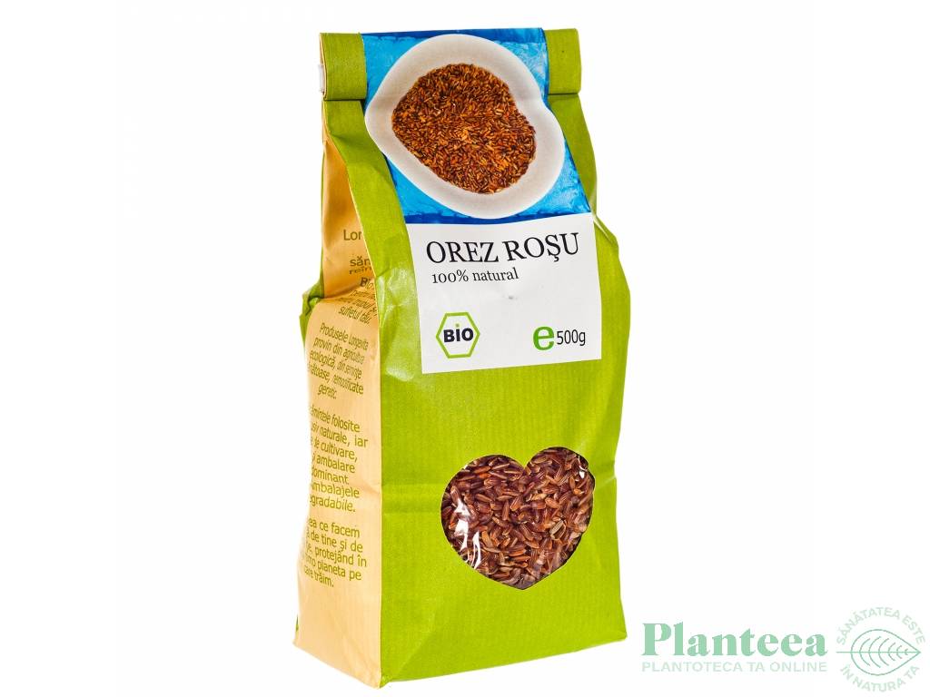 Orez rosu integral eco 500g - LONGEVITA