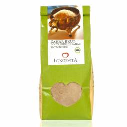 Zahar brun trestie nerafinat eco 500g - LONGEVITA