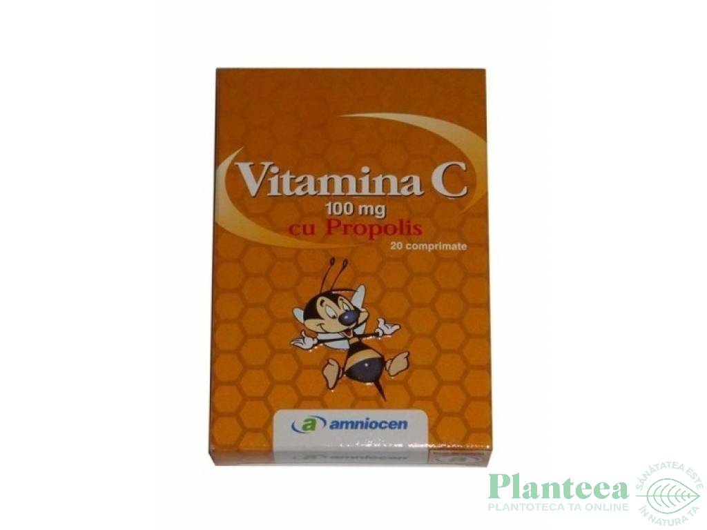 Vitamina C propolis 20cp - AMNIOCEN