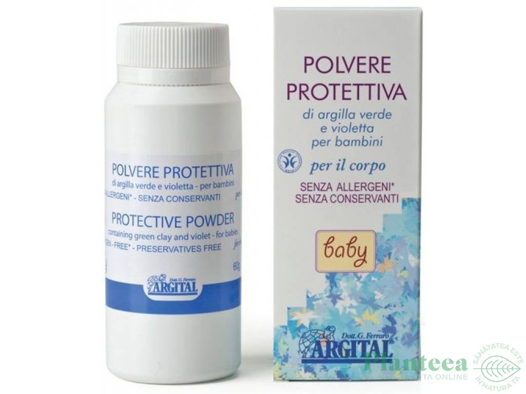 Pudra protectoare copii 60g - ARGITAL