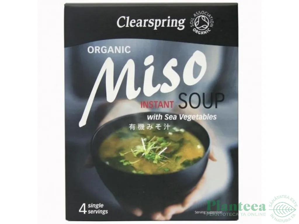 Supa instant miso alge eco 4x10g - CLEARSPRING