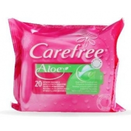 Servetele umede intime aloe 20b - CAREFREE