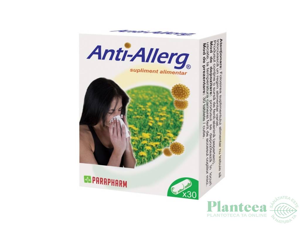 Anti allerg 30cps - PARAPHARM
