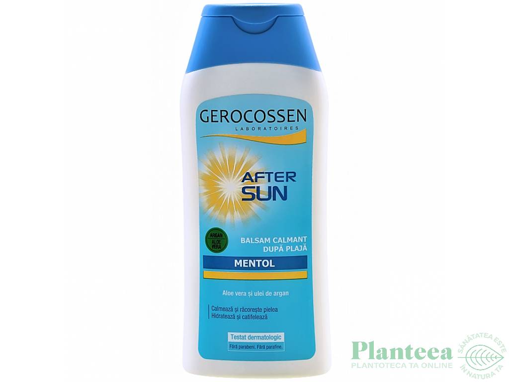 Balsam dupa plaja calmant mentol Sun 200ml - GEROCOSSEN