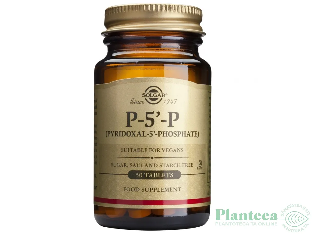 Pyridoxal 5 phosphate 50mg 50cp - SOLGAR