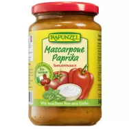 Sos tomat Mascarpone ardei rosu eco 330ml - RAPUNZEL