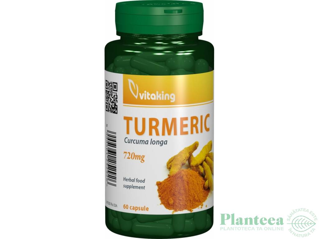 Turmeric 720mg 60cps - VITAKING