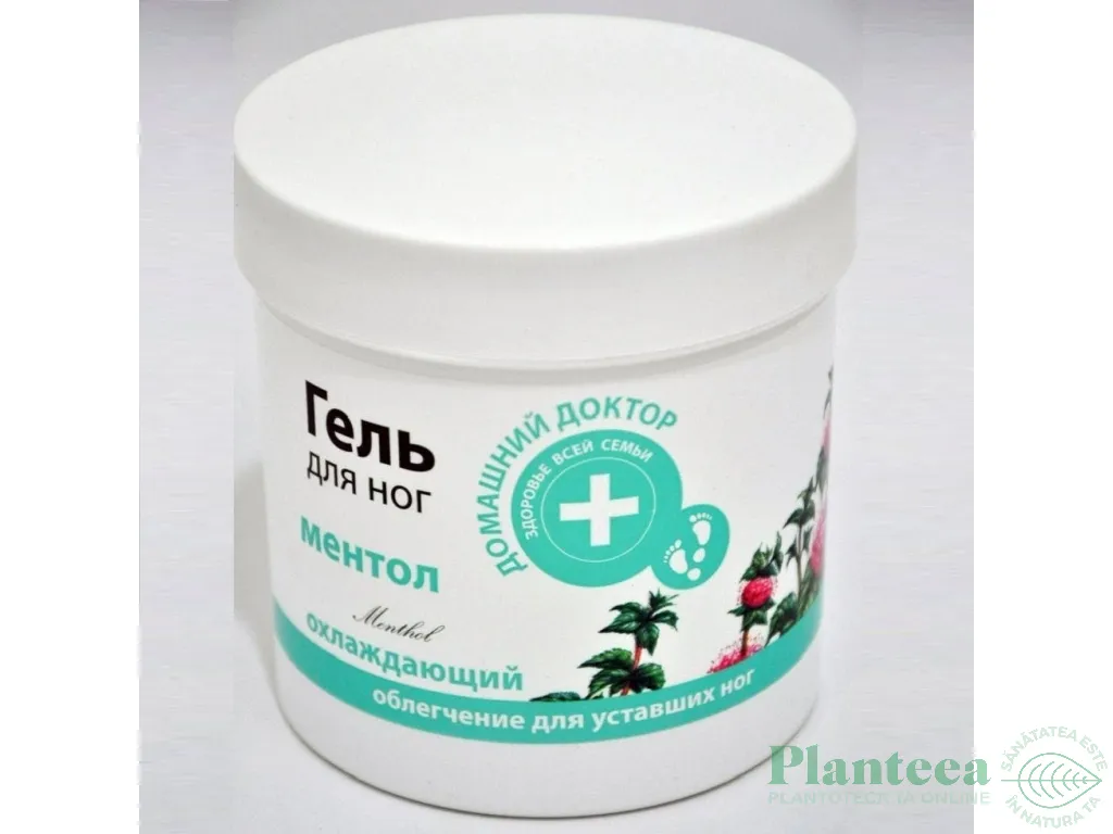 Gel racoritor picioare obosite mentol 250ml - DR CASEI