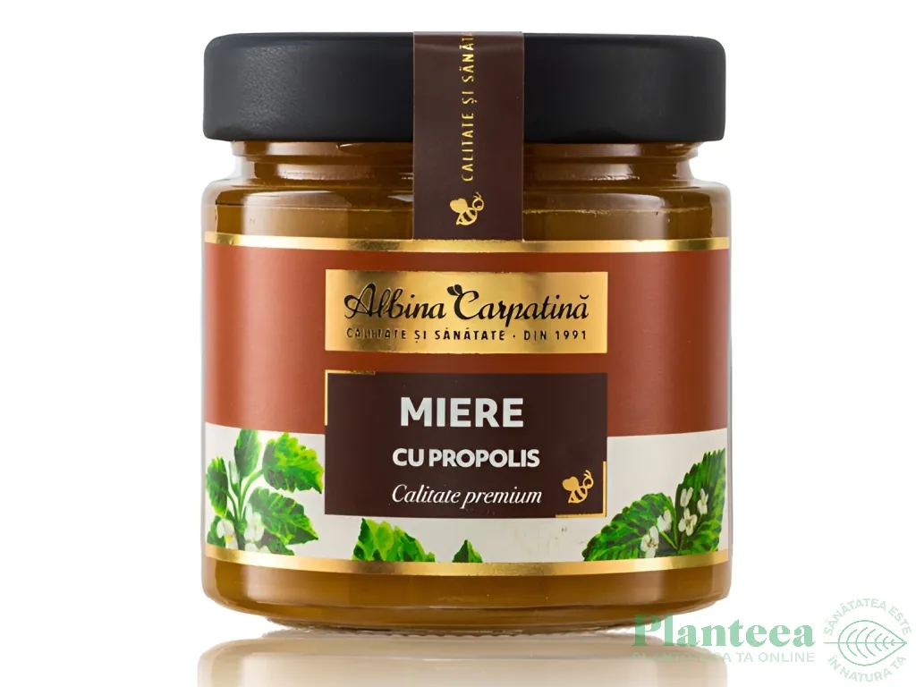 Miere cu propolis 270g - ALBINA CARPATINA