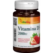 Vitamina D 2000ui masticabila 90cp - VITAKING