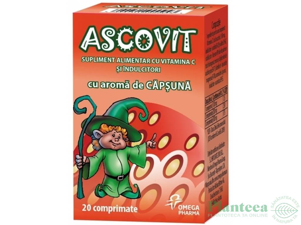 Ascovit capsuna 20cp - OMEGA PHARMA