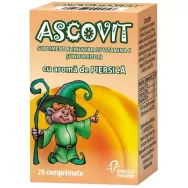 Ascovit piersica 20cp - OMEGA PHARMA