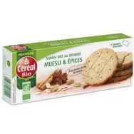 Biscuiti musli condimente fine eco 132g - CEREAL BIO