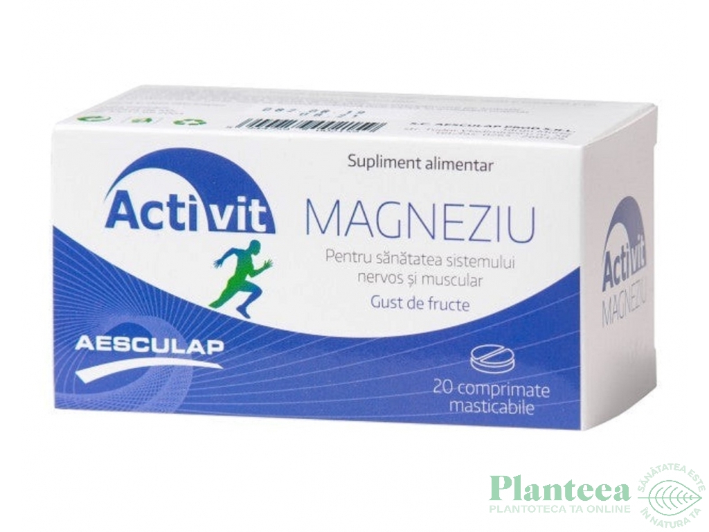 Magneziu Activit 20cp - AESCULAP