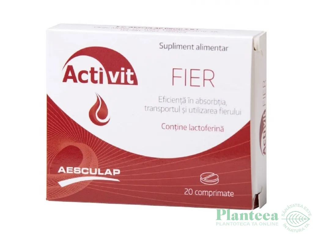 Fier lactoferina Activit 20cp - AESCULAP