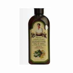 Sampon nutritiv miere tei toate tipurile par 350ml - RETETELE BUNICII AGAFIA