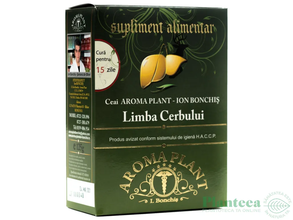 Ceai limba cerbului 125g - BONCHIS