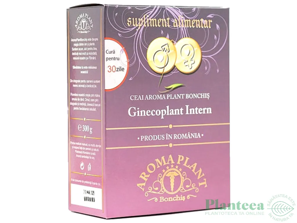 Ceai Ginecoplant [afectiuni ginecologice interne] 300g - BONCHIS