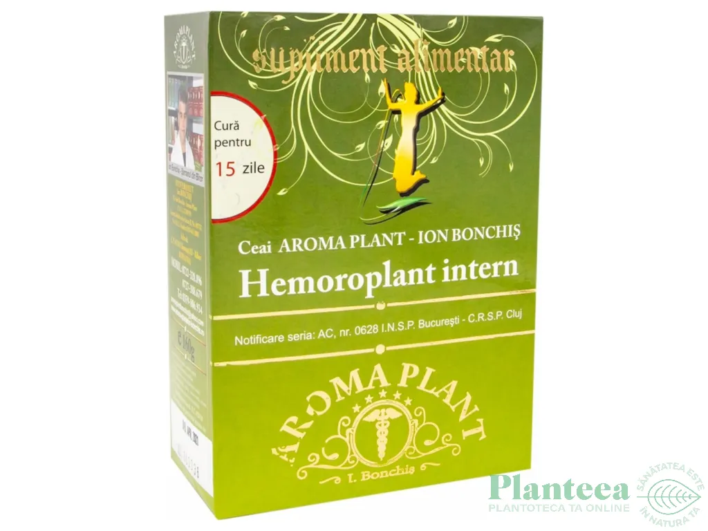 Ceai Hemoroplant [hemoroizi interni] 160g - BONCHIS