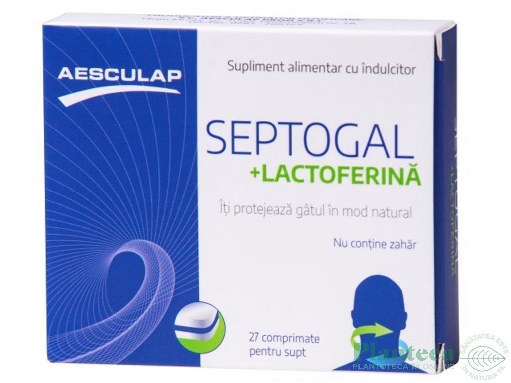 Septogal lactoferina 27cp - AESCULAP