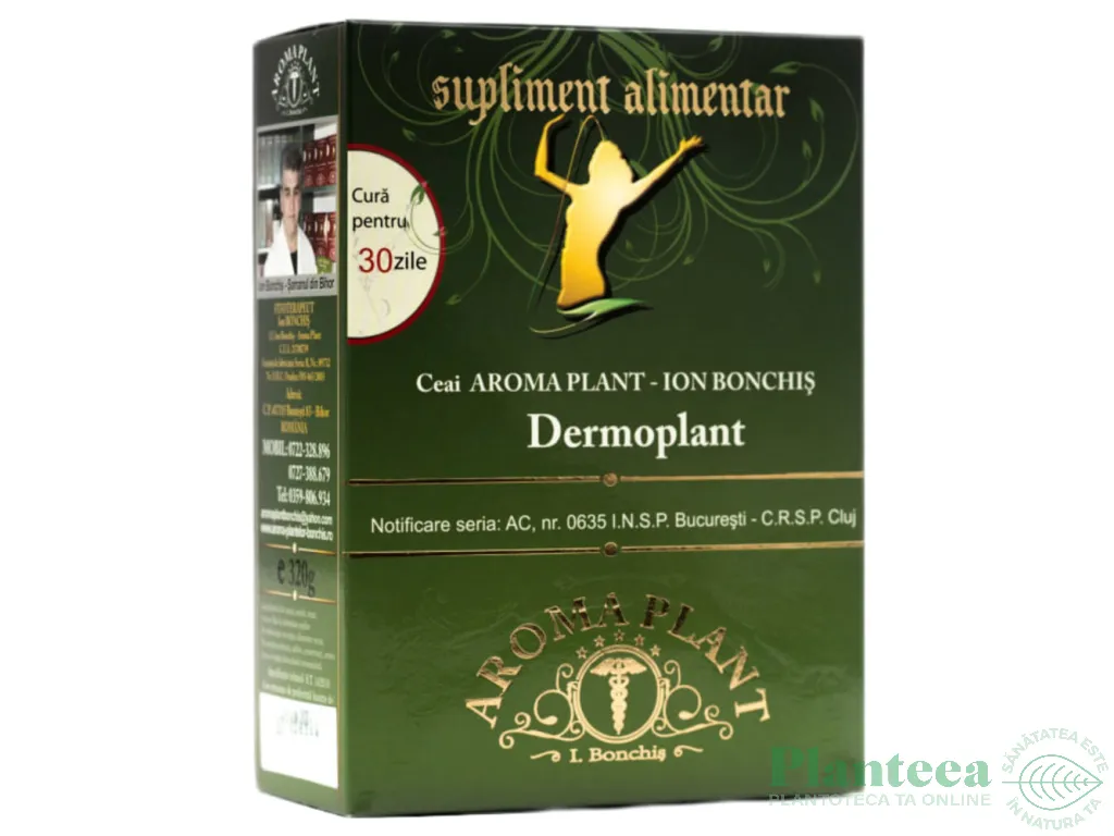 Ceai Dermoplant [afectiuni piele] 320g - BONCHIS