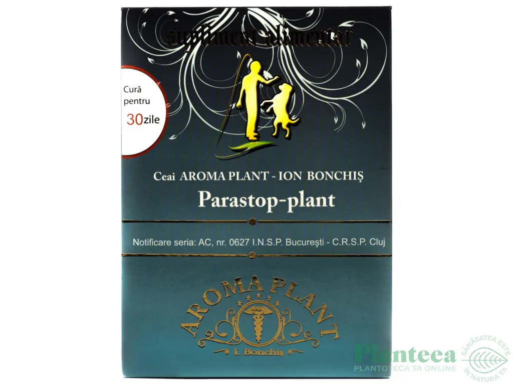 Ceai Parastop plant [paraziti intestinali] 320g - BONCHIS