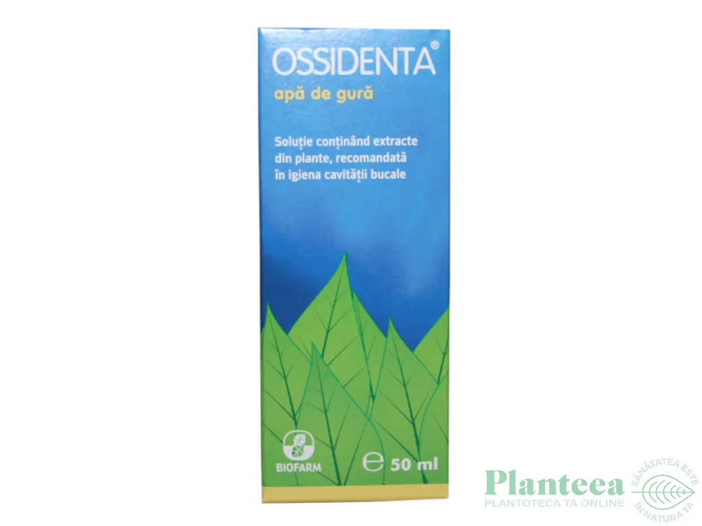 Apa gura Ossidenta 50ml - BIOFARM