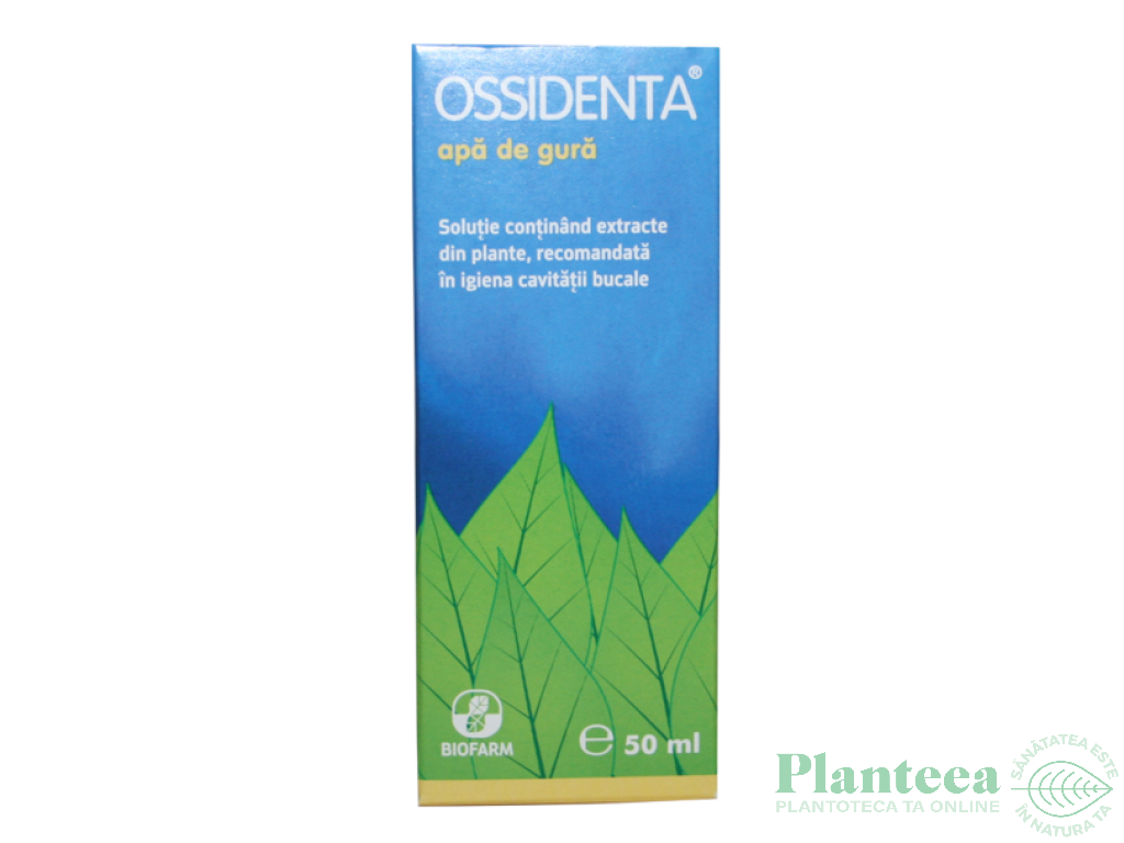 Apa gura Ossidenta 50ml - BIOFARM