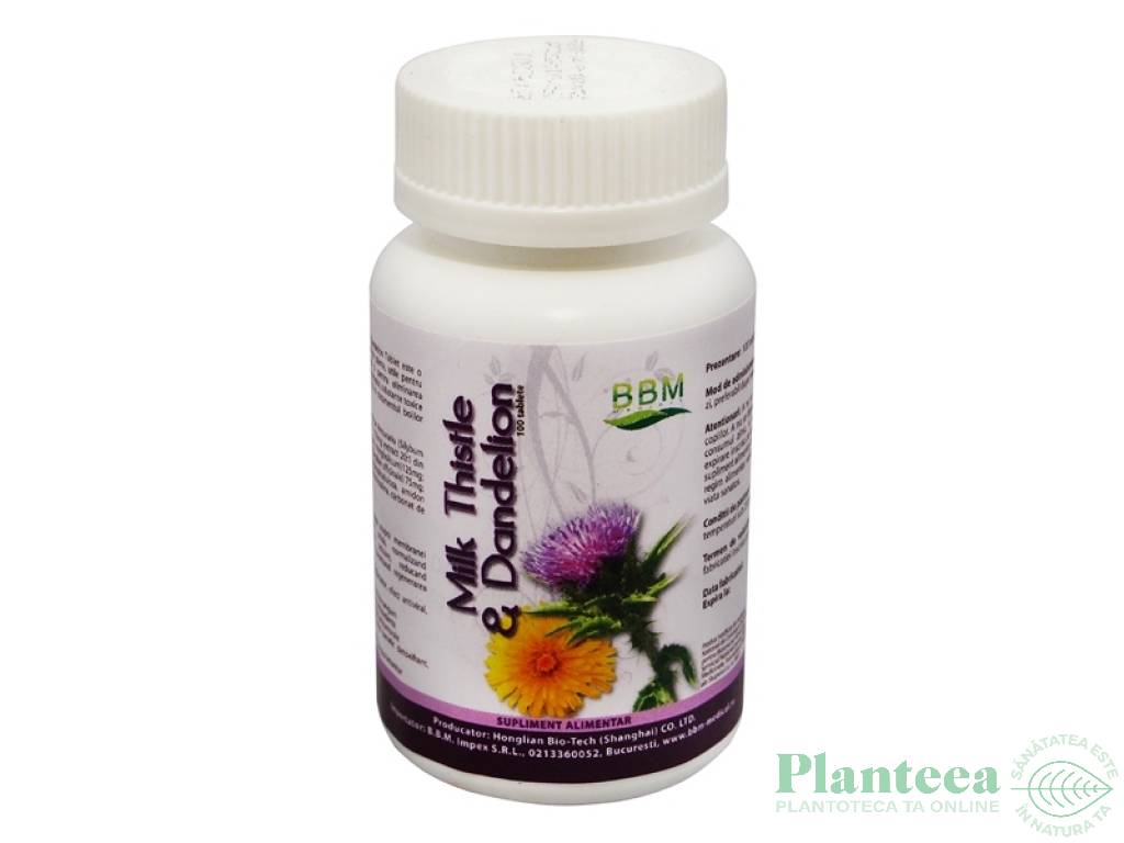 Milk thistle & dandelion 100cp - HONGLIAN BIOTECH