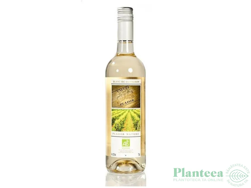 Vin alb sec Sauvignon Blanc 750ml - CUVEE PLAISIR