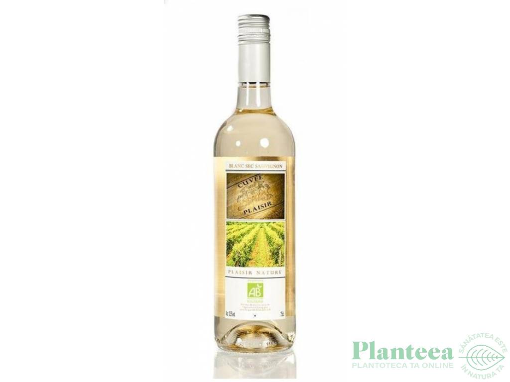 Vin alb sec Sauvignon Blanc 750ml - CUVEE PLAISIR