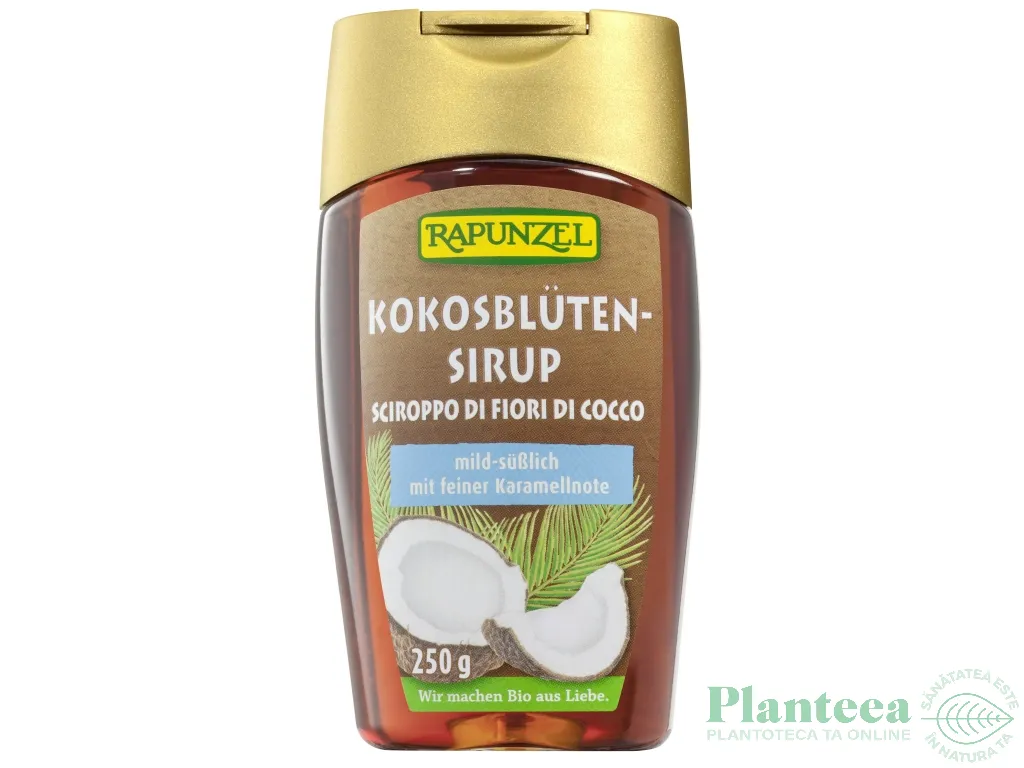 Indulcitor sirop flori cocos eco 550g - RAPUNZEL
