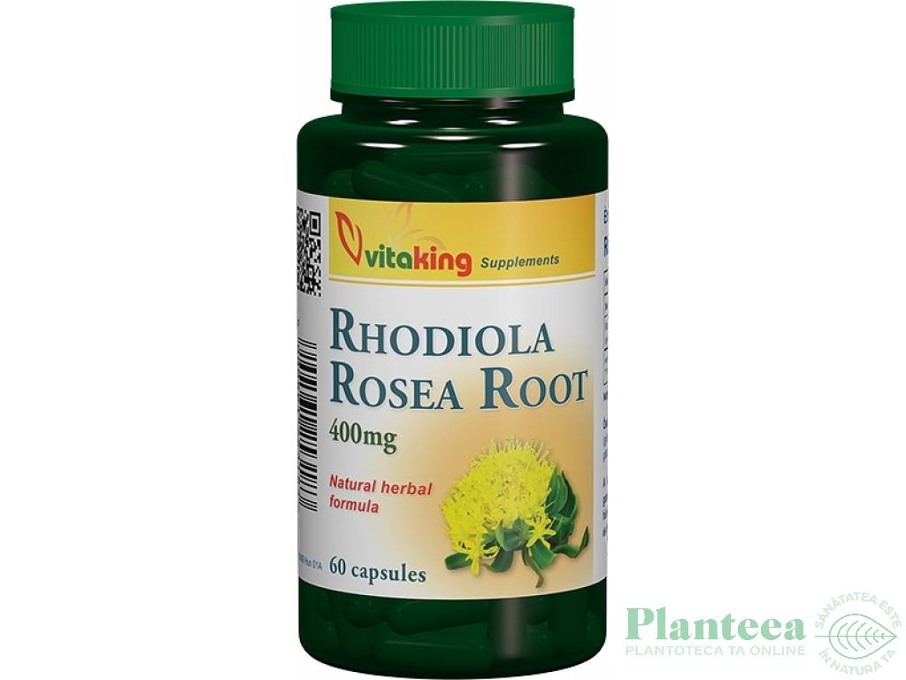 Rhodiola 400mg 60cp - VITAKING