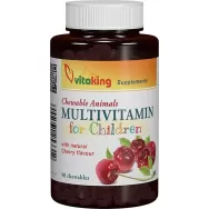 Multivitamine minerale masticabile copii 90cp - VITAKING