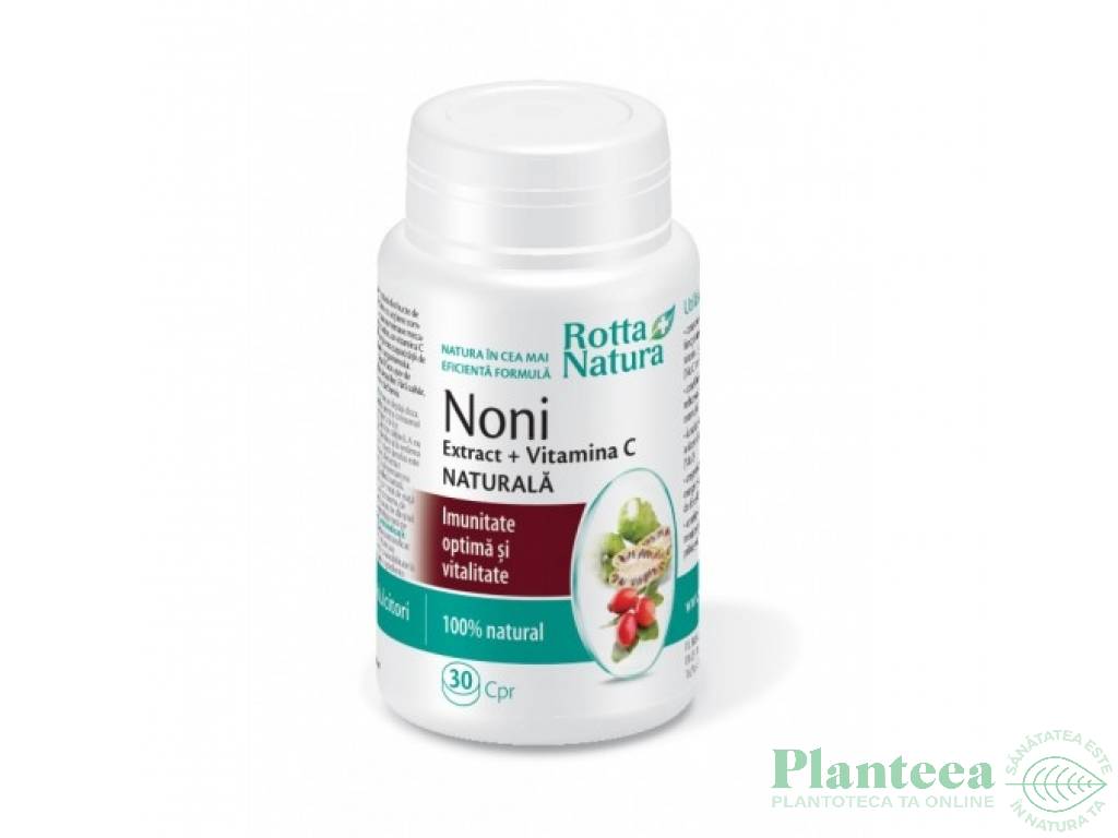 Noni extract vitamina C 30cp - ROTTA NATURA