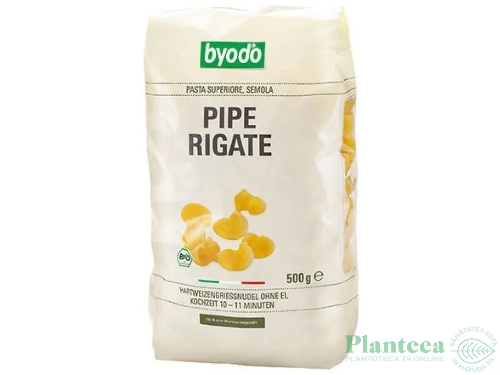 Paste pipe rigate grau 500g - BYODO