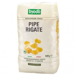 Paste pipe rigate grau 500g - BYODO