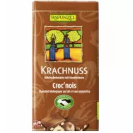 Ciocolata lapte integral cu alune crocante eco 100g - RAPUNZEL