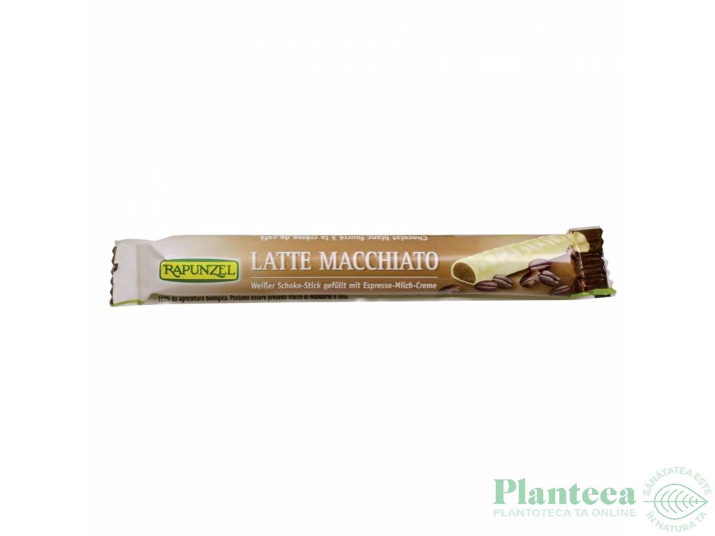 Stick ciocolata alba Latte Macchiatto eco 22g - RAPUNZEL