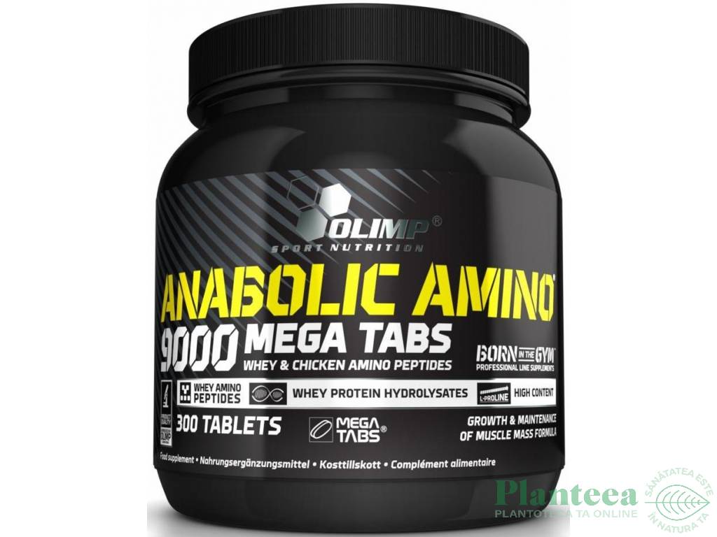 Anabolic amino 9000 mega tabs 300cp - OLIMP