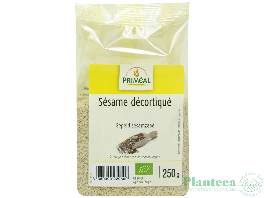 Seminte susan decorticat eco 250g - PRIMEAL