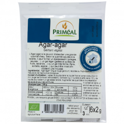 Agar agar praf eco 6x2g - PRIMEAL