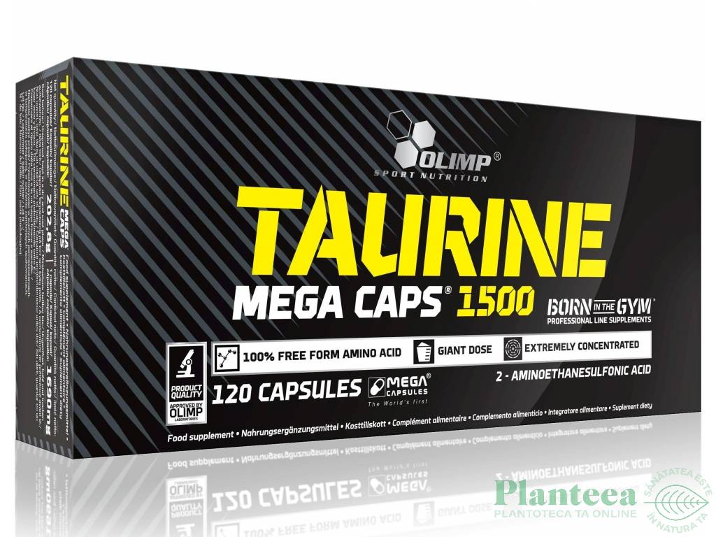 Taurine mega caps 120cps - OLIMP