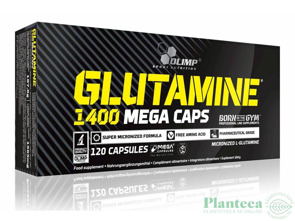 L glutamine mega 120cps - OLIMP