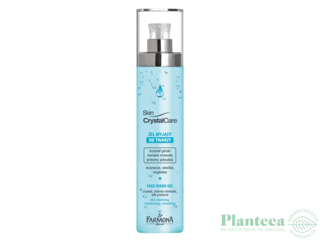 Gel curatare ten cristal munte Skin Crystal Care 200ml - FARMONA