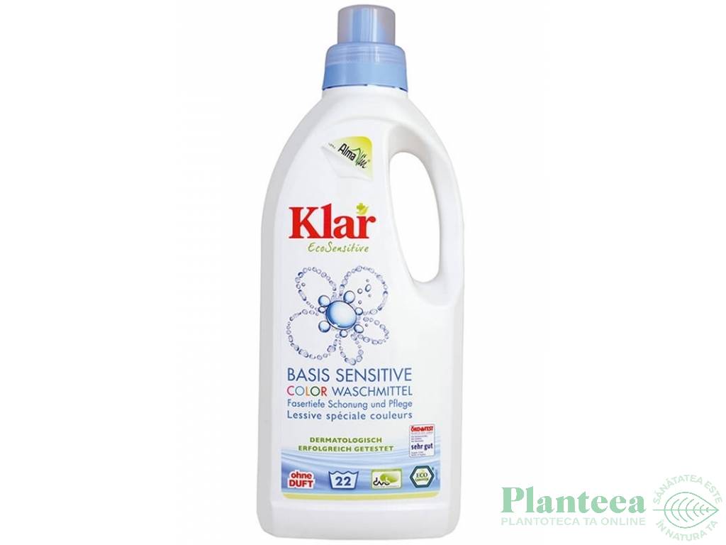 Detergent lichid rufe fara parfum 1L - KLAR