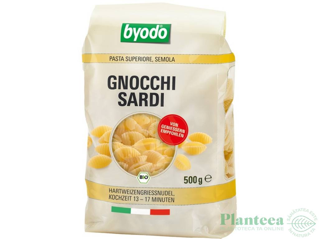 Paste gnocchetti sardi grau semola 500g - BYODO
