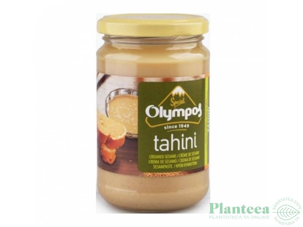 Pasta susan decojit Tahini natur 300g - OLYMPOS