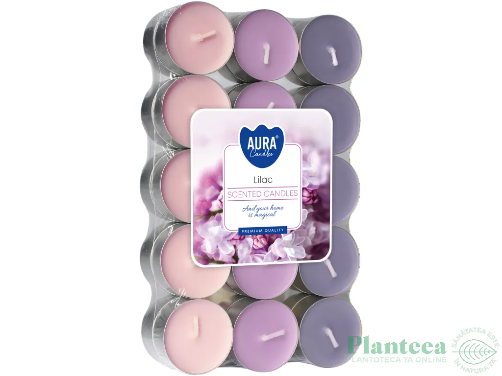 Lumanari pastila parfumate 4h liliac 30b - AURA
