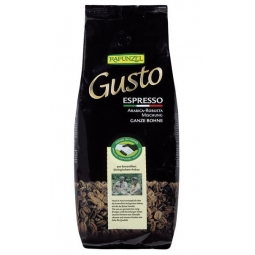 Cafea boabe arabica espresso Gusto eco 1kg - RAPUNZEL